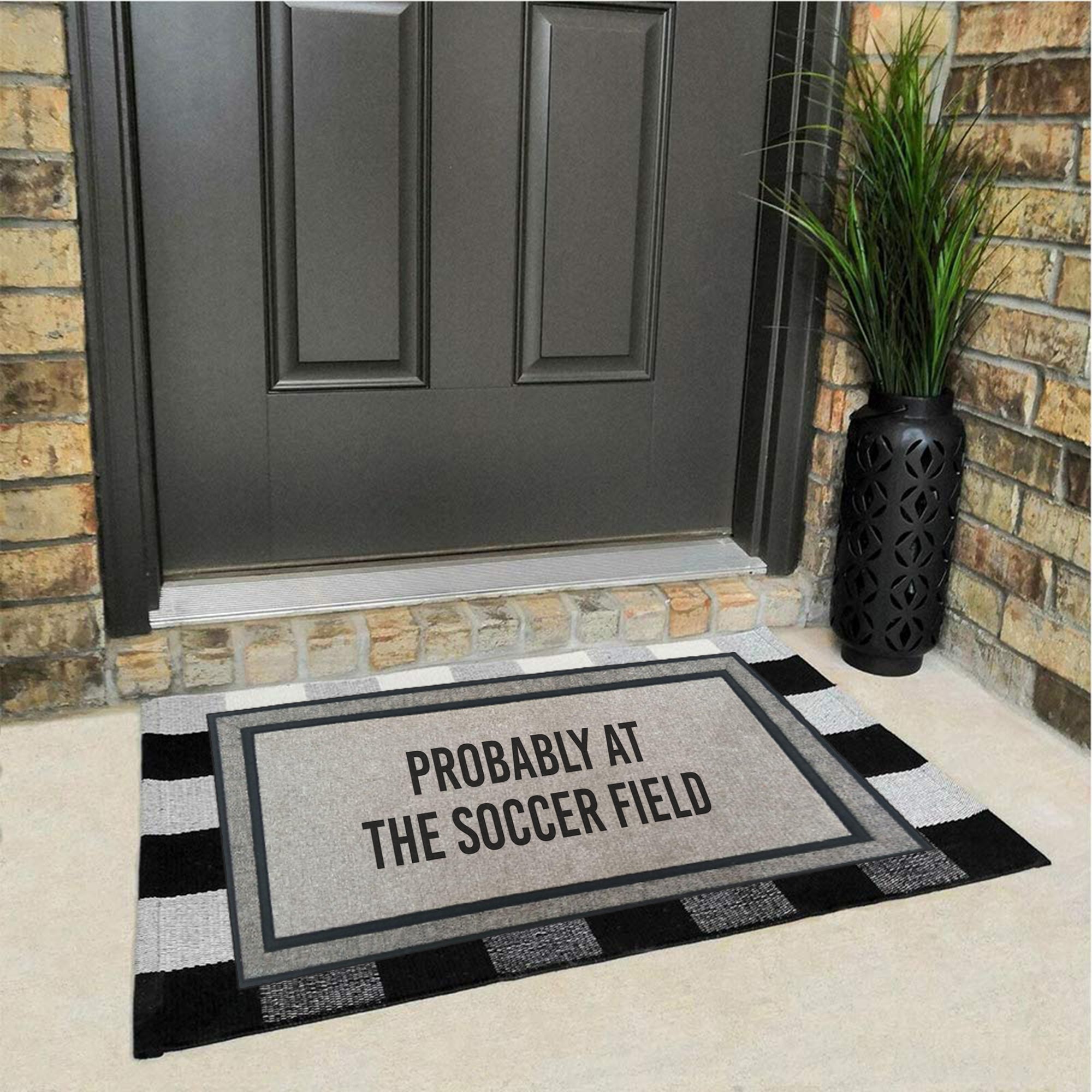 Door Mat - Probably at the Soccer Field