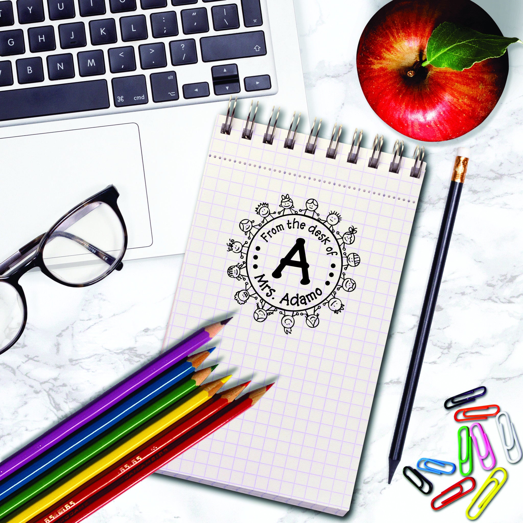 Teacher Stamp - "Adamo"