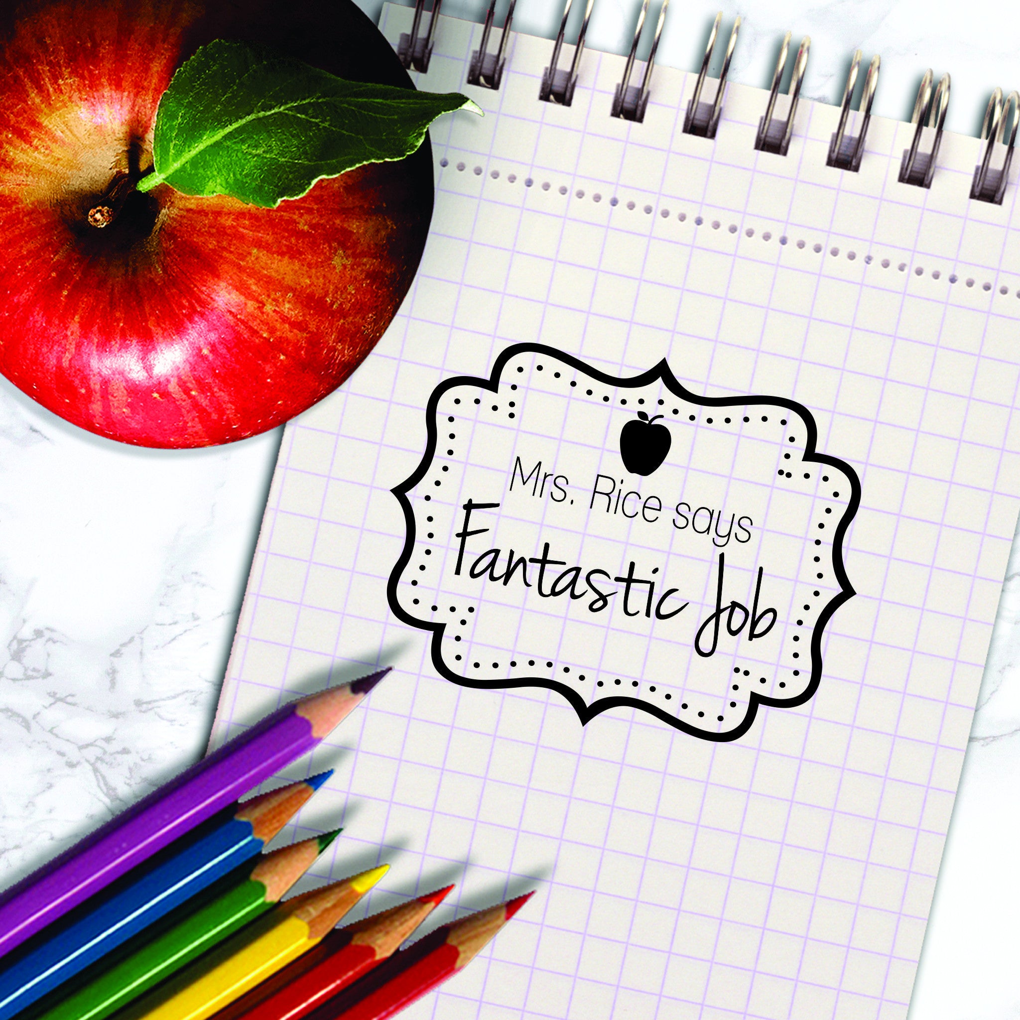 Teacher Stamp - "Rice"