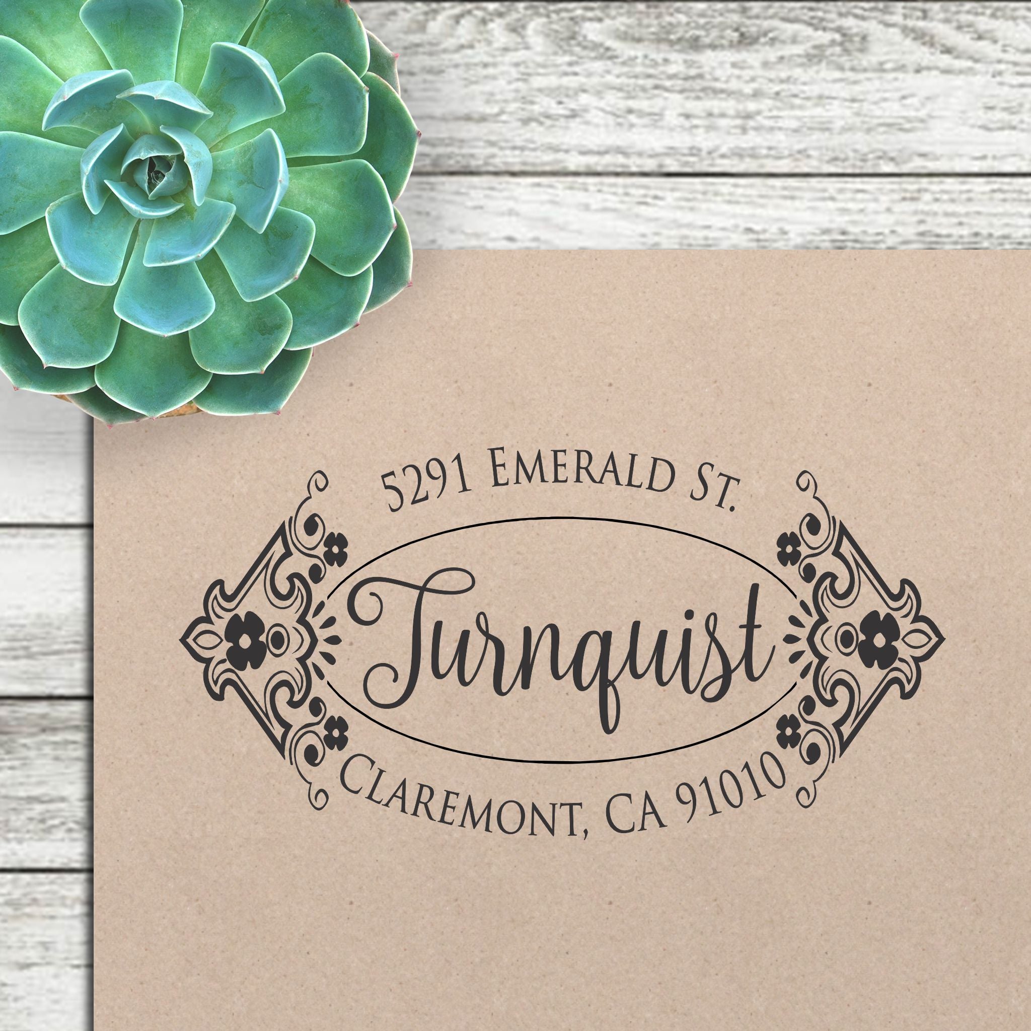 Return Address Stamp - "Turnquist"