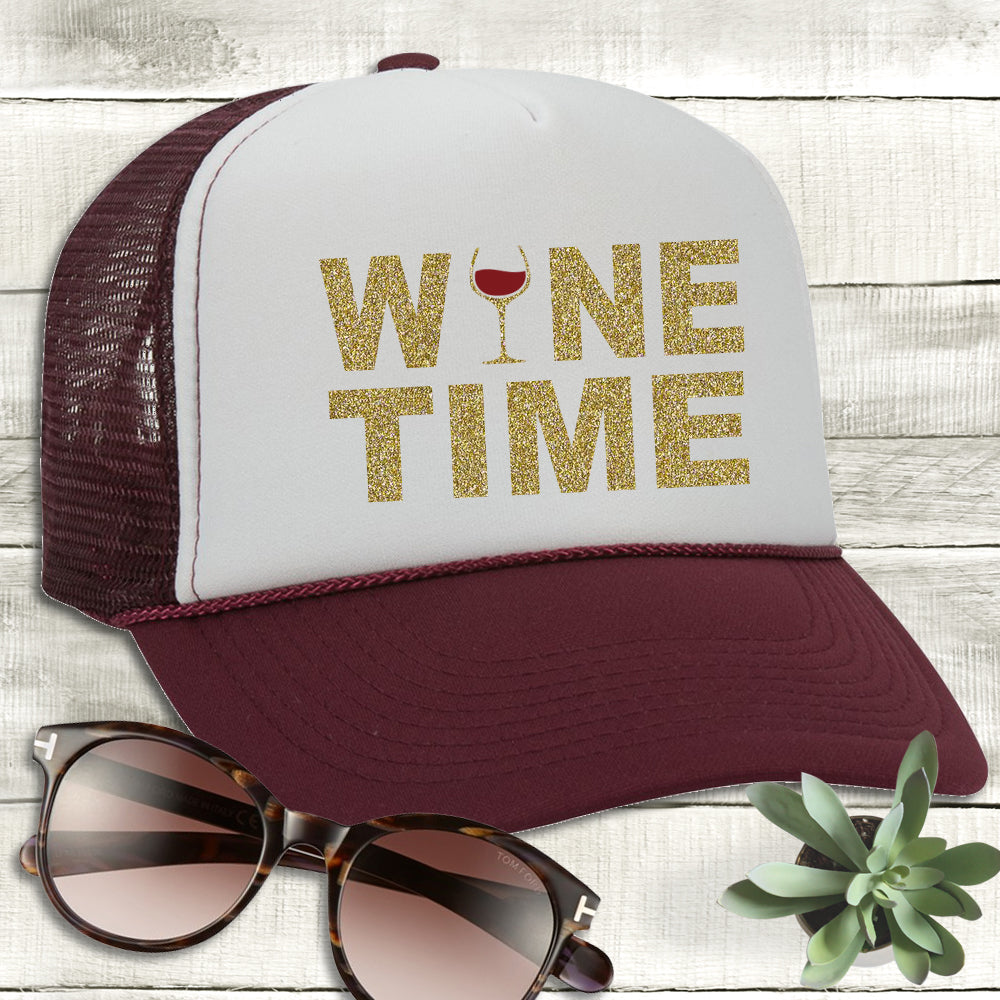 Trucker Hat - Wine Time